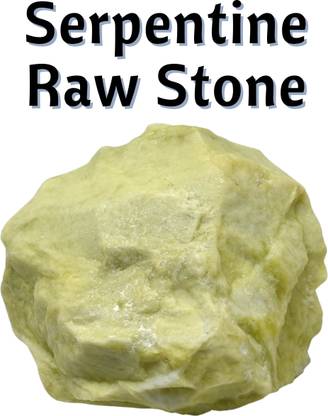 Crystal Heaven Serpentine Raw Stones Regular Asymmetrical Crystal Pebbles