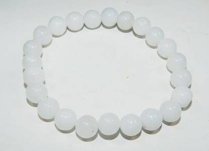 hoseki Beautiful Natural White Agate Bracelet AAA++ high quality Beads stone Regular Asymmetrical Crystal Stone