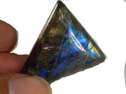 hoseki Best Quality Labradorite Cab Stone 4cm stone Regular Angular Crystal Stone