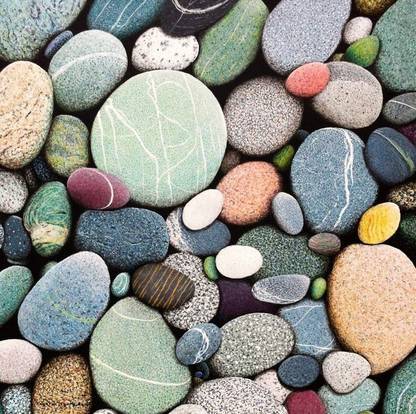 ygij 85147895242 Painted Round Jasper Stone