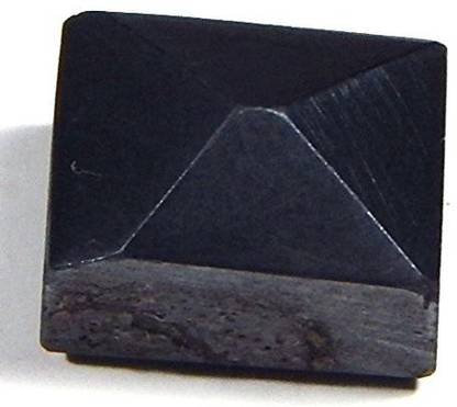hoseki Polished Magnetite Load Stone Hematite Magnet Stone 20.4Cts stone Regular Square Crystal Stone