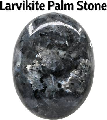 Crystal Heaven Larvikite Palmstone Polished Oval Crystal Stone