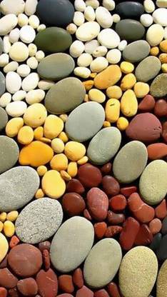 pebii 3232634 Polished Square Sandstone Pebbles