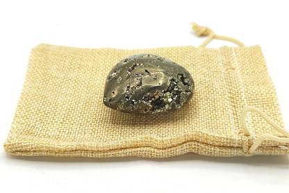 Plus Value Natural-Pyrite-Heart-144gm Regular Asymmetrical Crystal, Quartz Stone