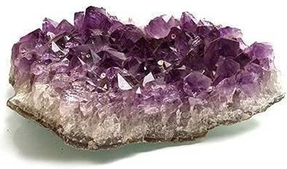 Shivalays Amethyst Raw Stone 50 Grams, Amethyst Raw Stones Regular Angular Rock Stone