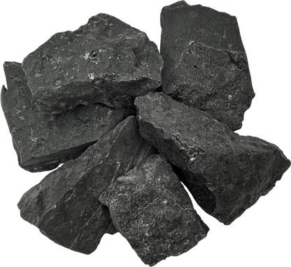9dzine Black Agate Crystal Raw Rough Stone 1 Kg,Agate Gemstone for Reiki Healing,Vastu Regular Angular Crystal Stone