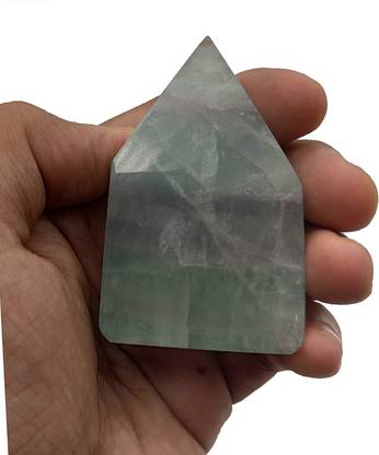Plus Value Multi Fluorite Stone 162grams Regular Asymmetrical Crystal, Quartz Stone