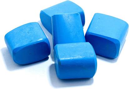 JMRM Turquoise Natural Healing Crystal Tumble Stone (Purple, 5 Piece) Polished, Regular Round Crystal Stone