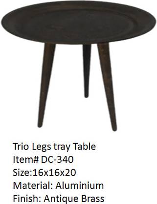 Design Collection Uneven edge tray table Item# DC-19216 Size:16x16x21.25 Stool