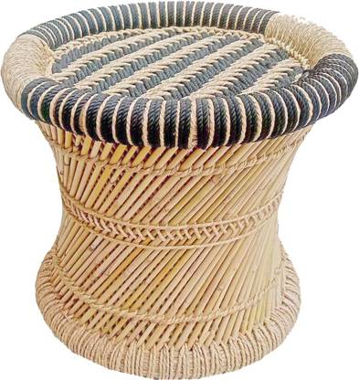 Yuvivaa Yuvivaa Handmade Bamboo Stool for Balcony Living & Bedroom Stool