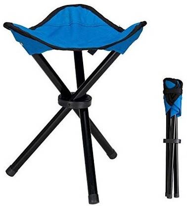 SKOFRI Outdoor Tripod Stool Portable Foldable Small 3-Legged Canvas Chair for Camping Stool