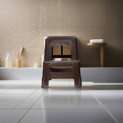 Supreme 2-Step Heavy Duty Plastic Multi Purpose Stool Hospital/Clinic Stool