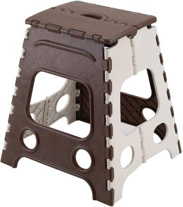 DND POLYMER Folding Step Stool with Handle Space Saving Step Stool Table Kitchen Stool