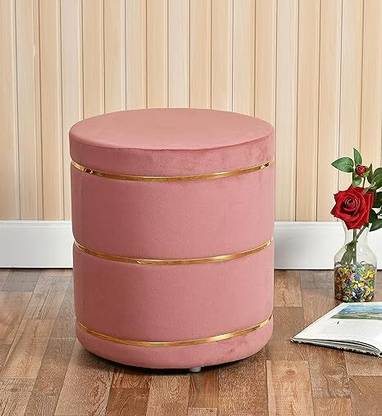 ANA craft Ottoman Round Small Foot Rest Stool for Living Room Office, Small Stool Stool