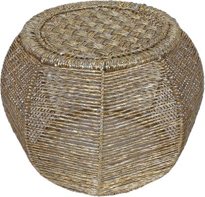 अन्ना ऐग्रो Handcrafted Iron Bar Mudda/Muddha Sitting Stool for Outdoor/Indoor/Furnishing आउटडोर & कैफेटेरिया स्टूल