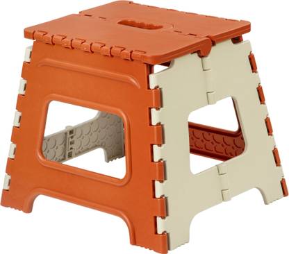 Cinura 12 inch Folding Stool foldable table kitchen and bathroom (Multi Purpose Stool) Living & Bedroom Stool