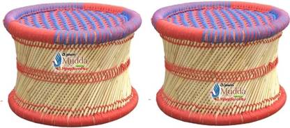 AJMERI MUDDA AND HANDICRAFTS MUDDI02 Outdoor & Cafeteria Stool