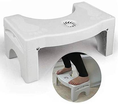 Ramview Toilet Stool, Foldable Multifunctional Toilet Stool Bathroom Stool Bathroom Stool