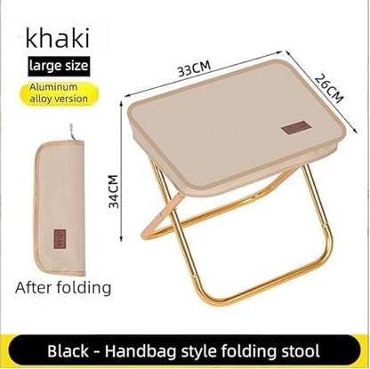 ActrovaX Stability & Comfort Portable Camp Chairs Outdoor & Cafeteria Stool