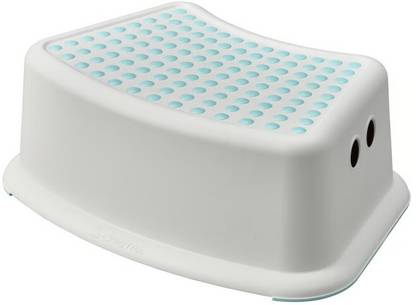 IKEA Children's stool, white/turquoise Stool