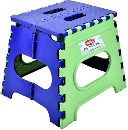 Umax U-MAX 12 Inch Portable Folding Step Stool, Compact, Lightweight & Durable for Kitchen Stool