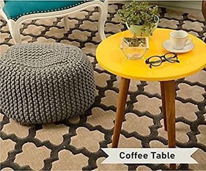 HabibaArtGallery TEA & COFFEE TABLE WITH FOLDABLE LEGS L 18 X B 18 X H 18 Living & Bedroom Stool