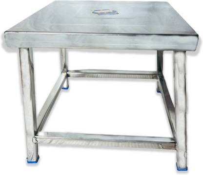 GREEN TOUCH "Modern Stainless Stool: Sturdy, Stylish Design - 100kg Capacity" Stool