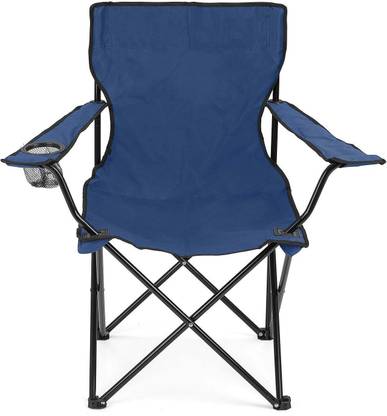 ADP TRADERS Folding Camping & Fishing Chair | Lawn & Garden Chair | Perfect for Adult Foldable Stainless Steel, Polyester Inversion Chair