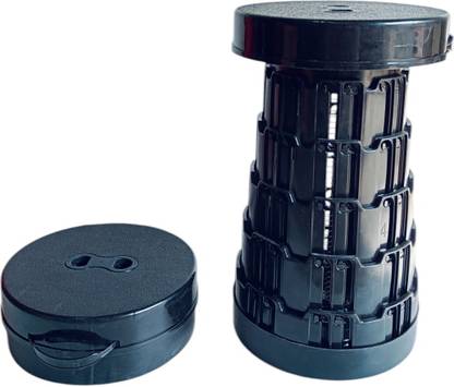 Ahesa Portable Anti Slip Round Folding Telescopic Stool