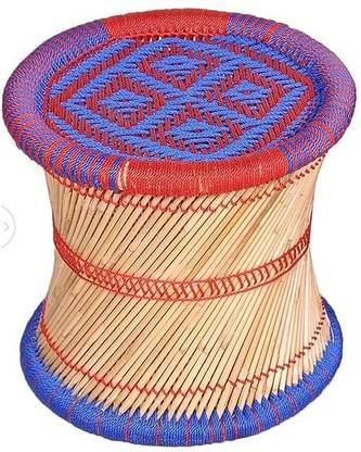 yashmudh Yash Mudda House Handicraft Bamboo Chair for Outdoor Stool