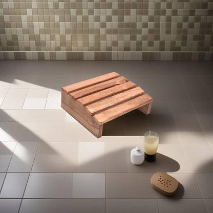 Abhi Creation Foot Rest Under Table For Office Home / Office Living & Bedroom Stool