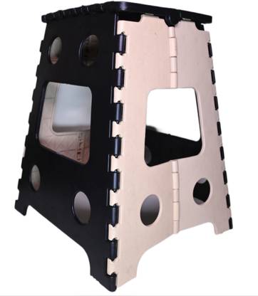 Omniversal 18Inches Super Strong Folding Step Stool for Adults and Kids Stool