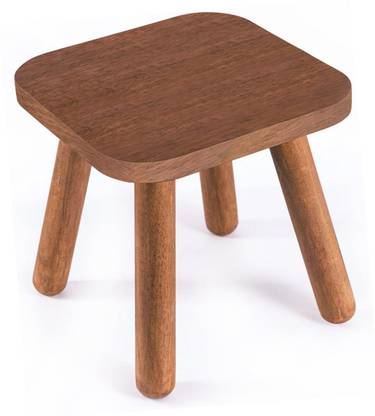 CartaDen Wooden Seating Stool Small Step Stool Nature Beach Chair Living & Bedroom Stool