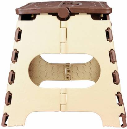 MEZIRE Stool Foldable Stool for Kids & Adults,Non Slip Kitchen Bathroom Stool Living & Bedroom Stool