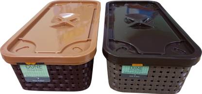 NAKODA Plastic Storage Basket