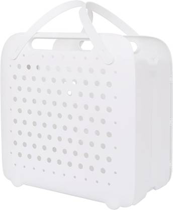 Kesig Plastic Foldable Plastic Collapsible Laundry Hamper, Folding Storage Basket Storage Basket