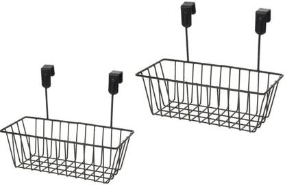 NEXO Iron Hanging Basket Organizer Kitchen Basket Rack Holder Containers Kitchen Rack Storage Basket