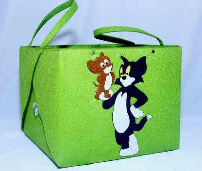 CELASTRINA Polyester Tom and Jerry Storage Basket
