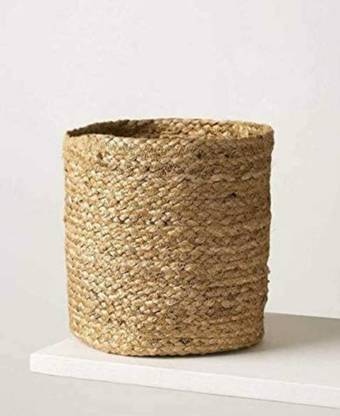 TAMAK EXPORTS Jute Jute Storage Basket Storage Basket