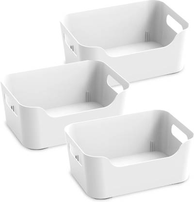 KOLORR Plastic Jolly Basket Storage Basket