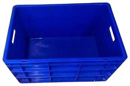 MPL Plastic Storage Box Crates 500X325X250 MM Heavy Duty Storage Basket (Pack of 1) Storage Basket