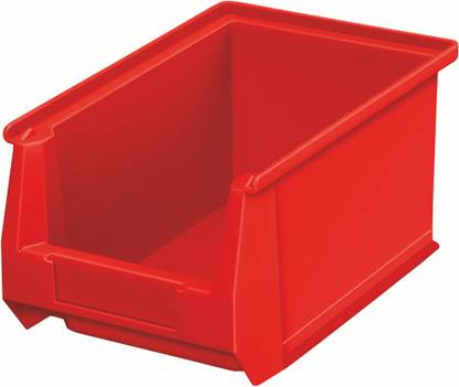 AURA PLAST Polypropylene Plastic Bin | Screws Storage | Open Crate | Electronic Material Bin | Tool Box Storage Basket