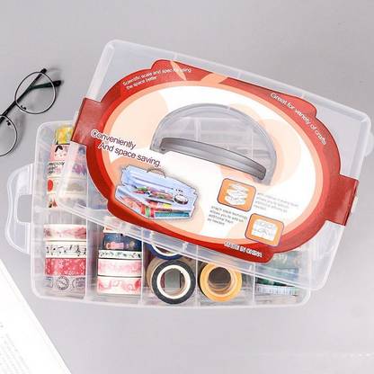 Vvr 10 Grid PlasticOrganiser Storage Box