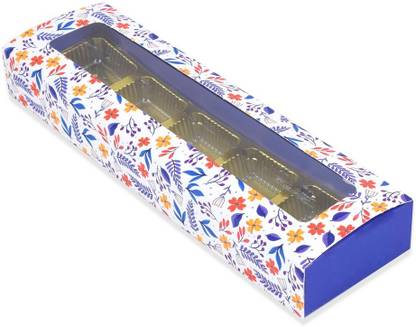 LINE 'N' CURVES Empty Chocolates Gift Packaging Boxes, Return Gift Hamper (Pack of 10) Storage Box