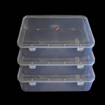 SHD COLLECTIONS Set of 5 Big Storage Box (White) Storage Box