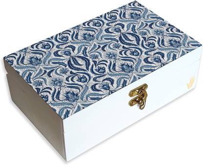Brahma Design Liena Blue Storage Box