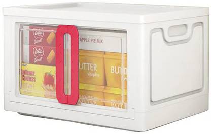 StarAndDaisy Multipurpose Store Box, Plastic Transparent Storage Cube Container -32 Ltr. Storage Box