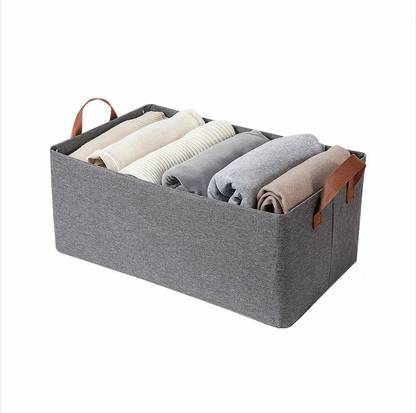 MAITRI ENTERPRISE Cloth Storage Box for Cloth, Saree, Towel, Blanket Foldable Organizer Bag M71 Storage Box