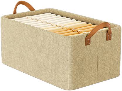 AMEEDARSHAN Fabric Cloths Storage Box Storage Box