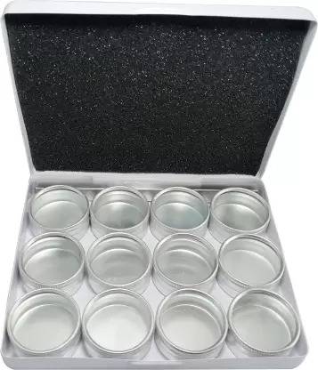 HAMMER MAN Aluminium Display Boxes with 12 Tins 3312 Storage Box